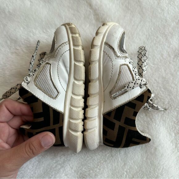 Fendi FF Trainers Kids Size 24 - Picture 4 of 13